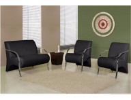 Conjunto Poltronas para recepção- Poltronas para clínicas ou sala de espera-Conjunto de Poltronas para empresas reforçado